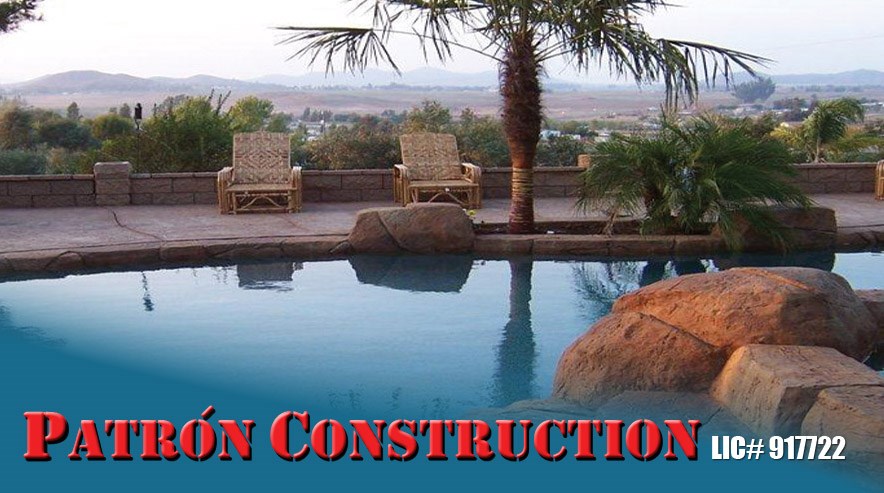 Patron Construction Pool Builder Yorba Linda logo