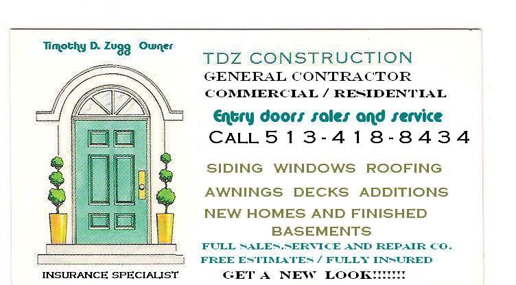 TDZ CONSTRUCTION logo