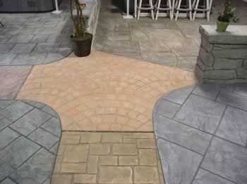 Colored and Stamped Concrete