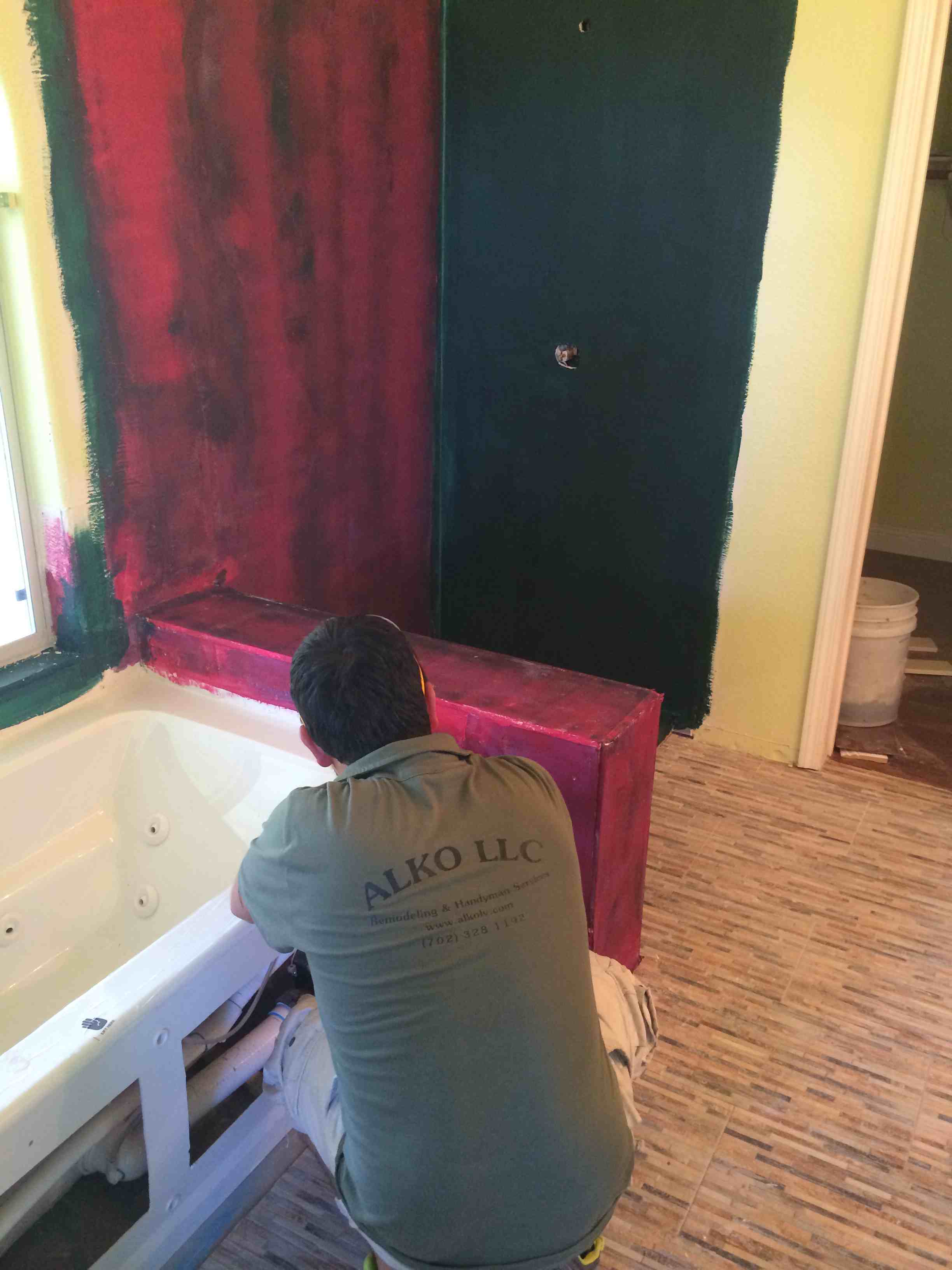 bathroom remodeling/transformation
