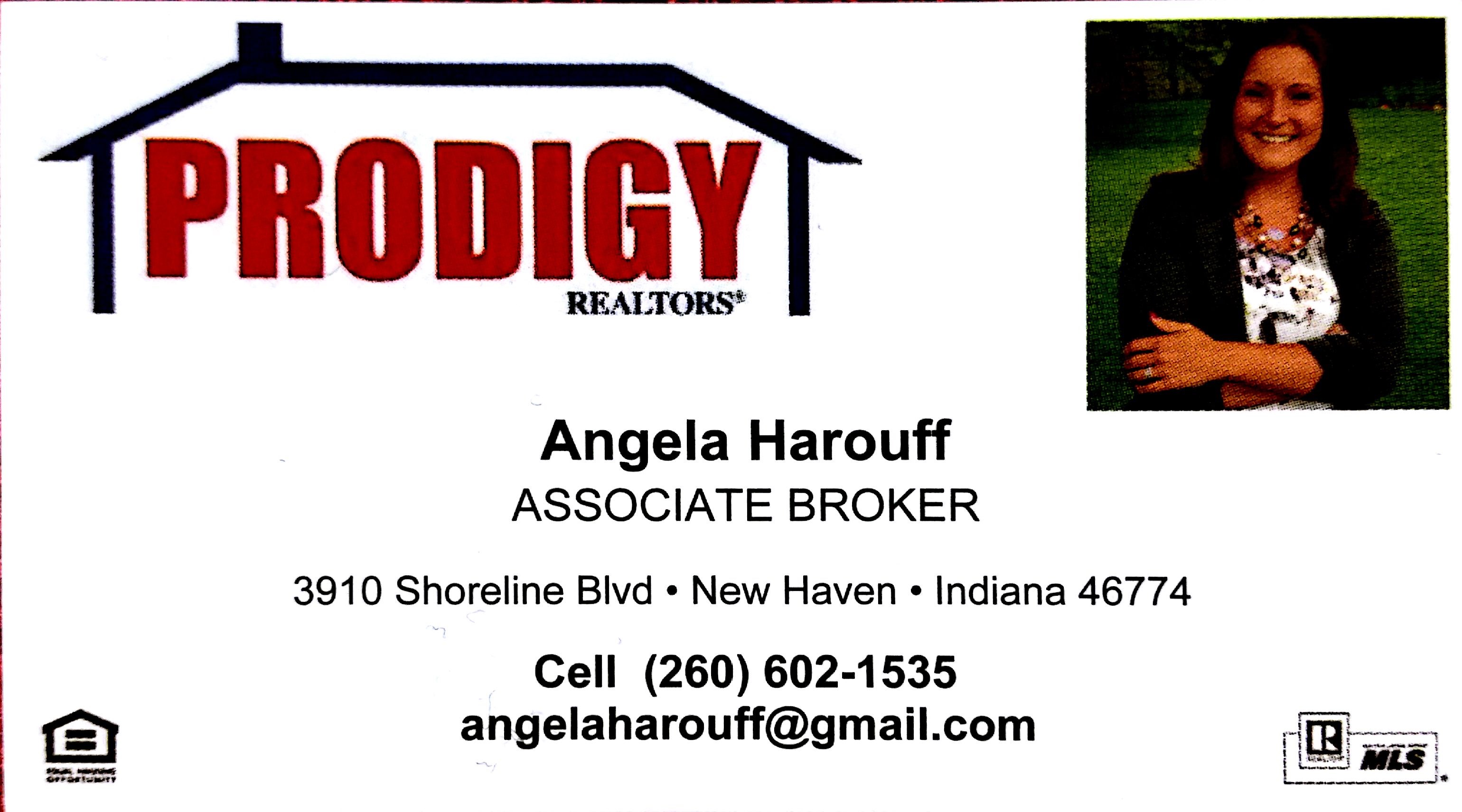 Avatar for Angela Harouff  w/ Prodigy Realtors