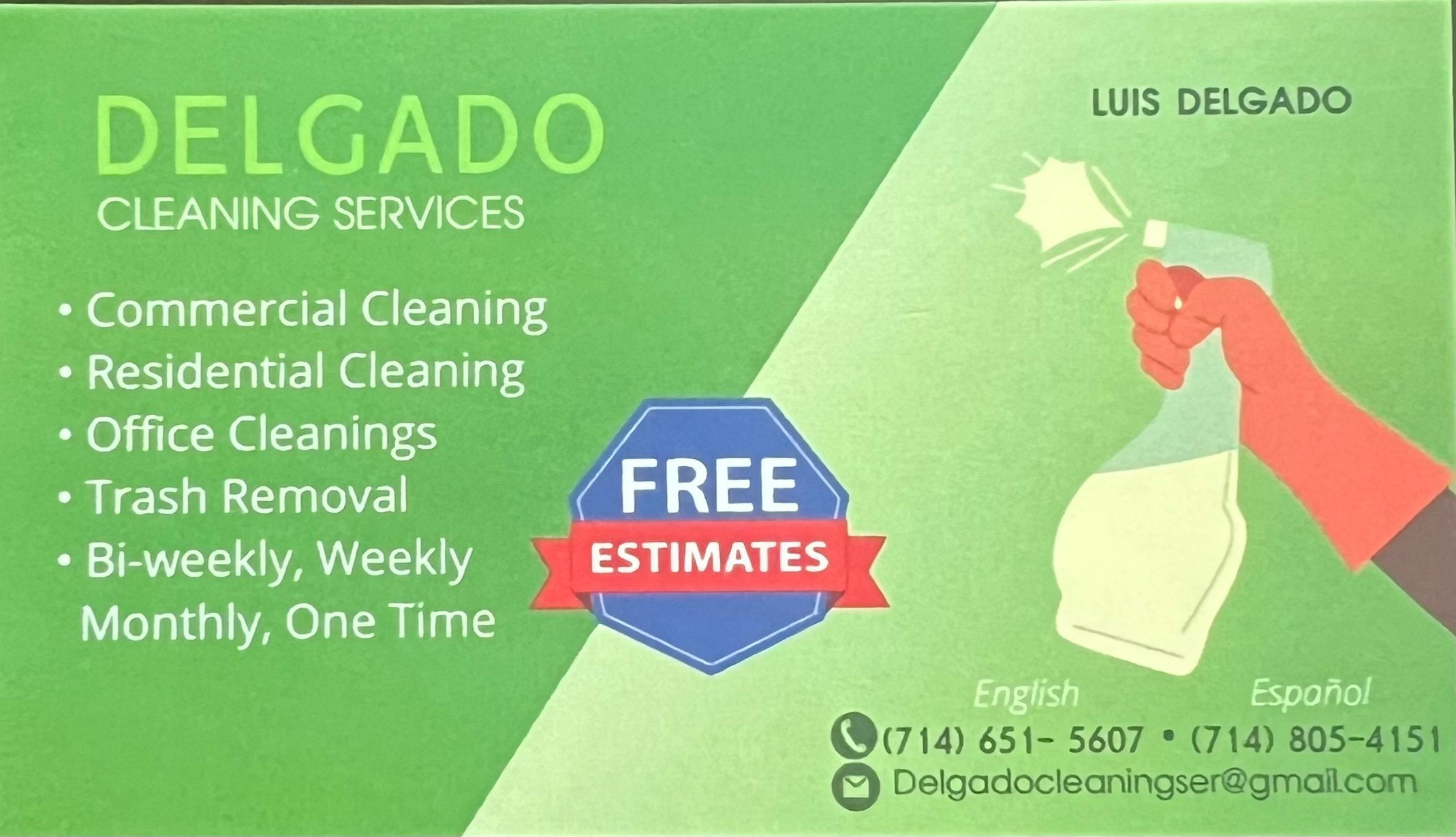 Avatar for Delgado cleaning services 