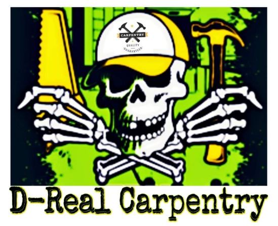 D-Real Carpentry logo