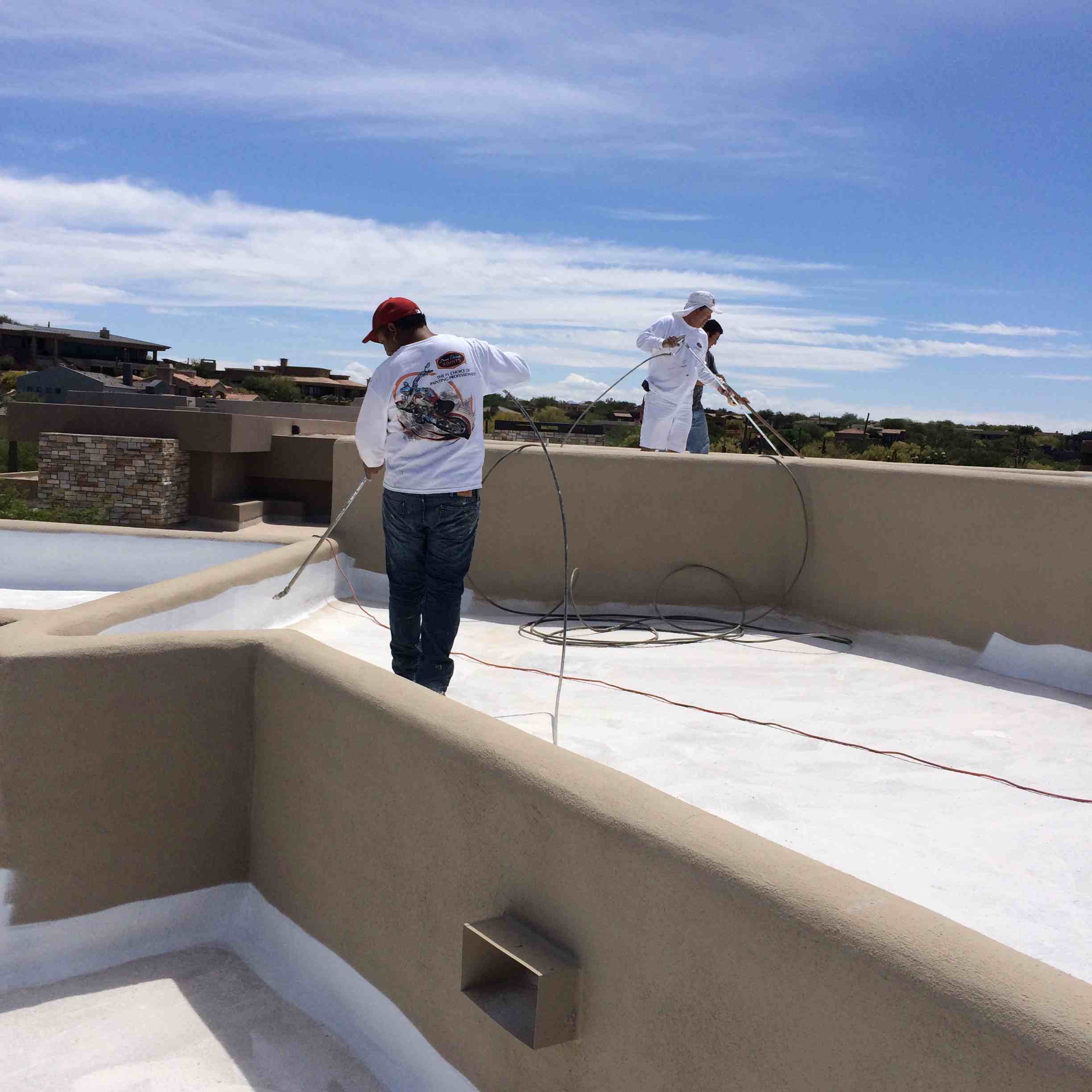 Logo for C K Painting And Roofing