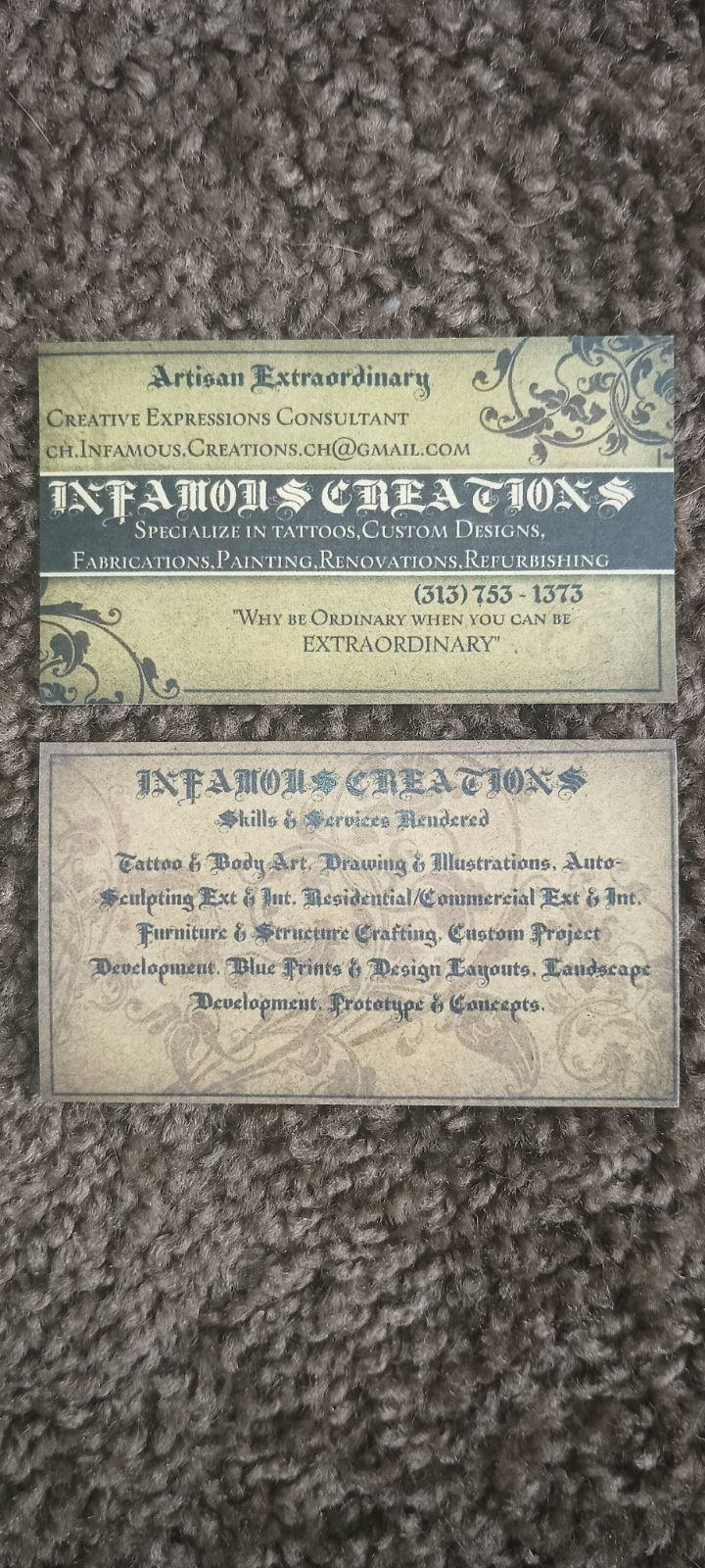 Avatar for Infamous Creations LLC.