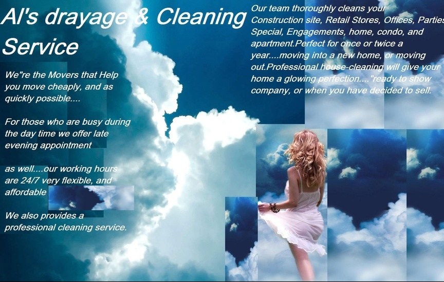 Al's Drayage & Cleaning Service logo