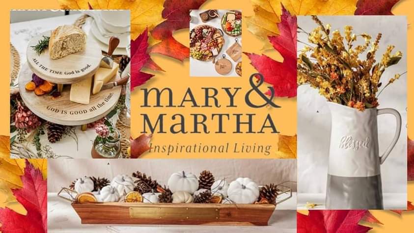 Independent consultant with Mary & Martha logo