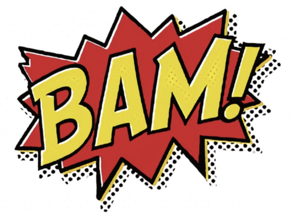 BAM! Moving logo
