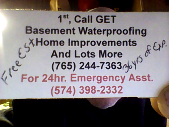 Avatar for 1st CALL G E T Basement Waterproofing & Home Inpro