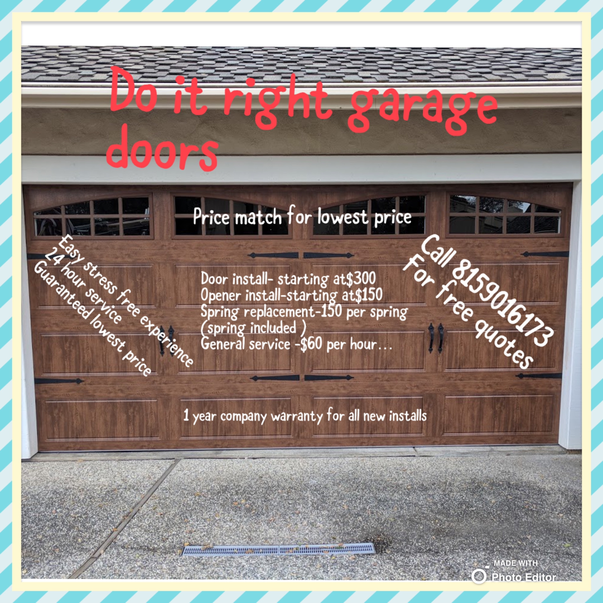 Avatar for Do It Right Garage Doors