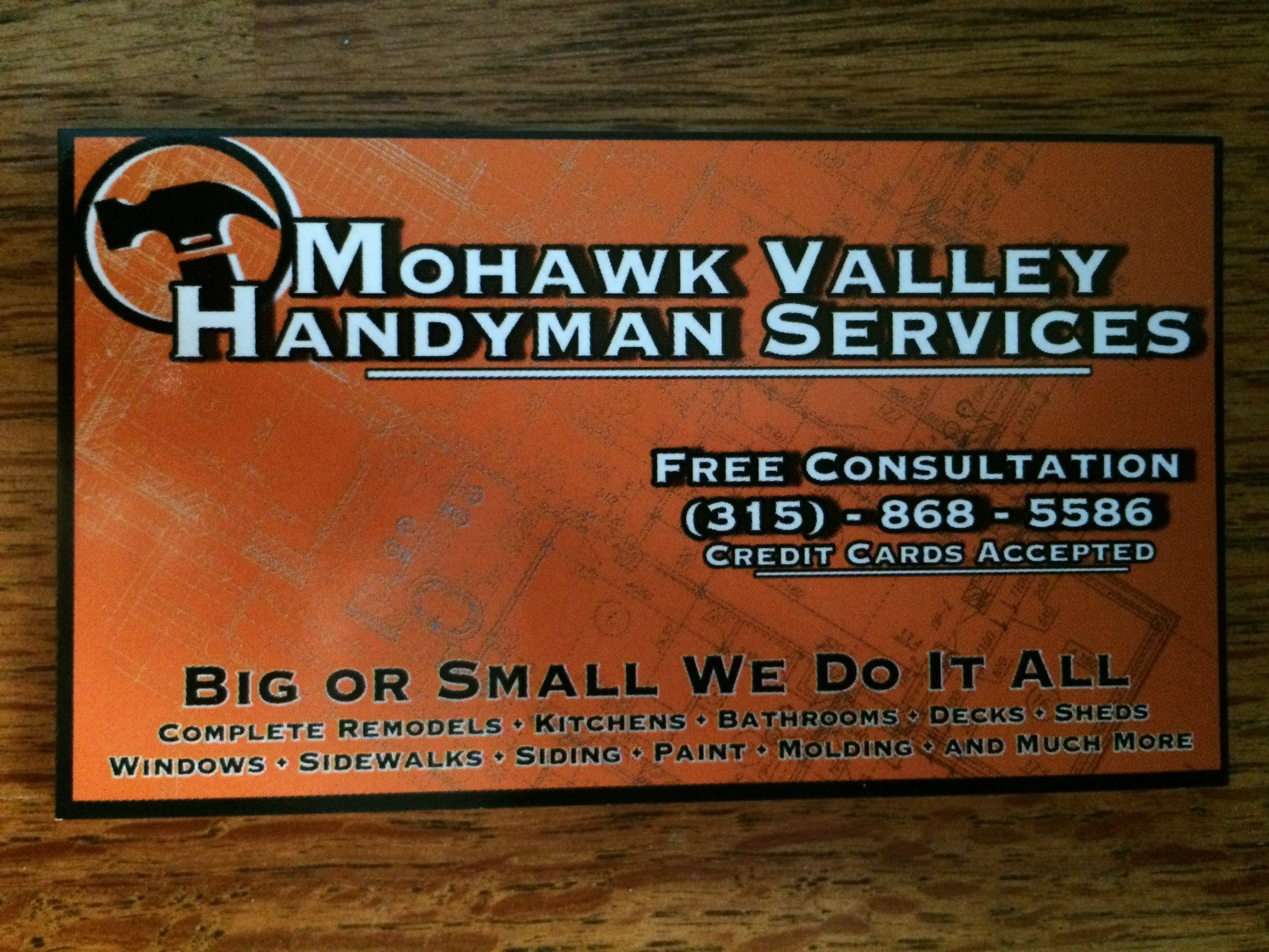 Mohawk Valley Handyman Services logo
