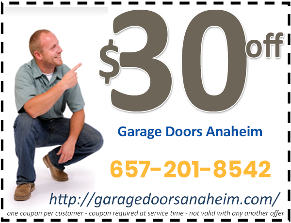 Logo for GARAGE DOORS ANAHEIM CA.