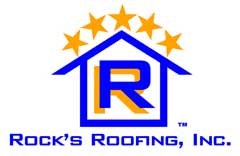 Logo for Rock's Roofing Inc