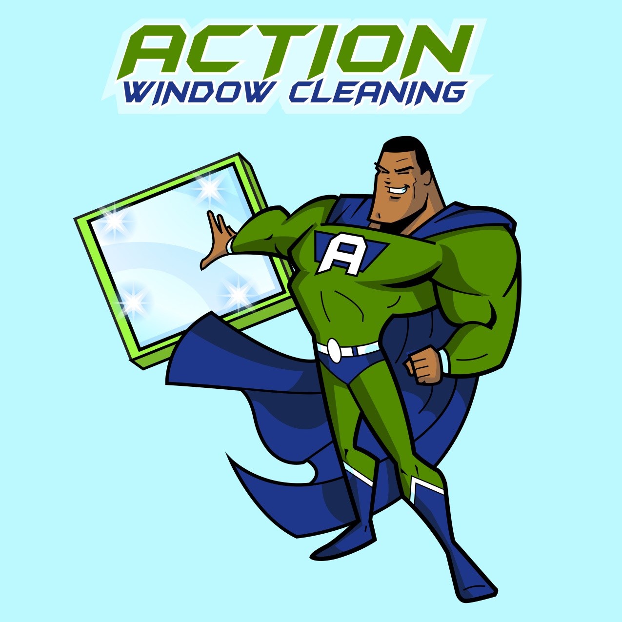 Logo for Action Window Cleaning