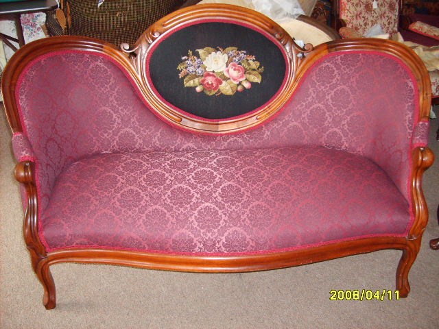 Victorian Needle Point Couch