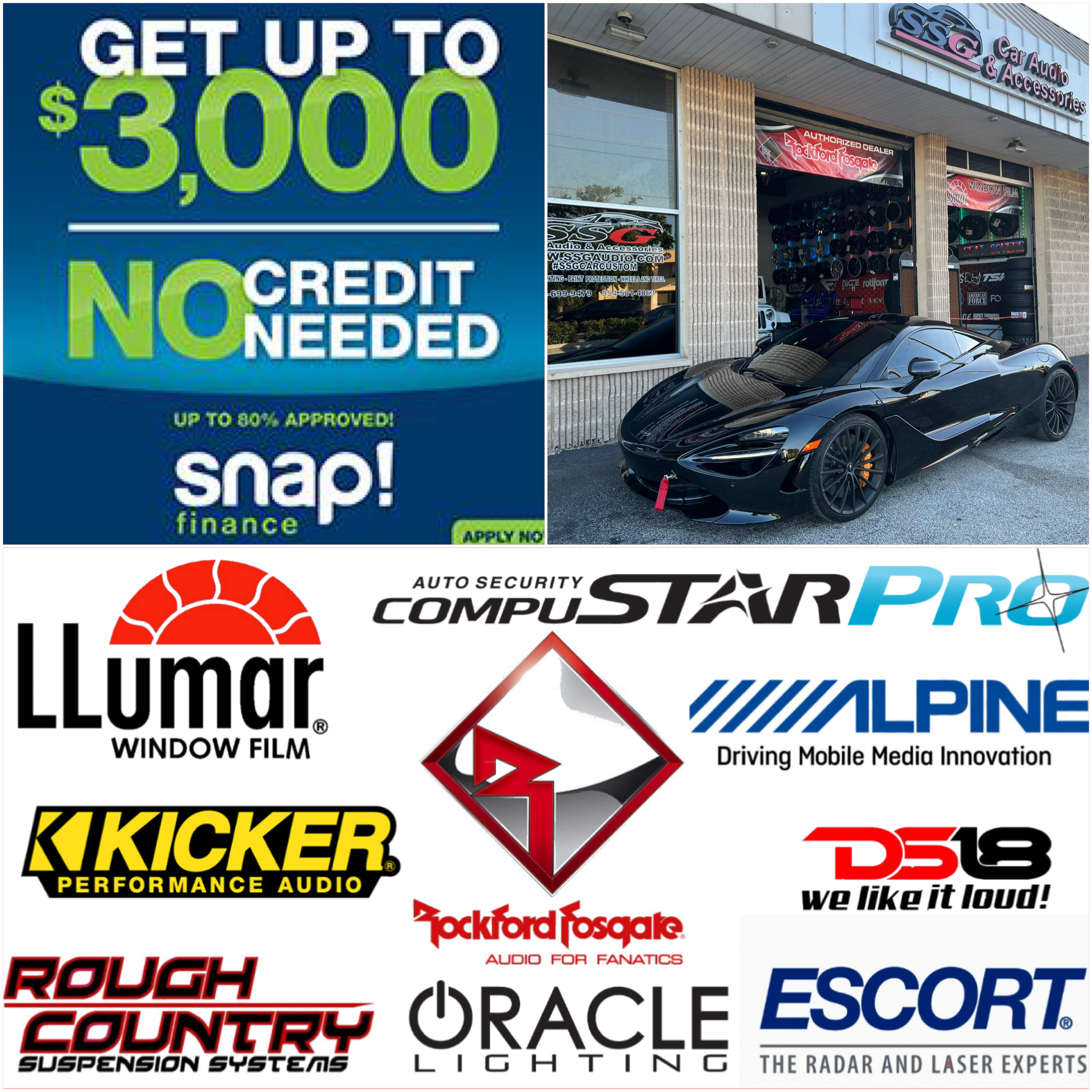 SSG Car Audio & Accessories logo