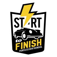 Logo for START TO FINISH PAINTLESS DENT REMOVAL