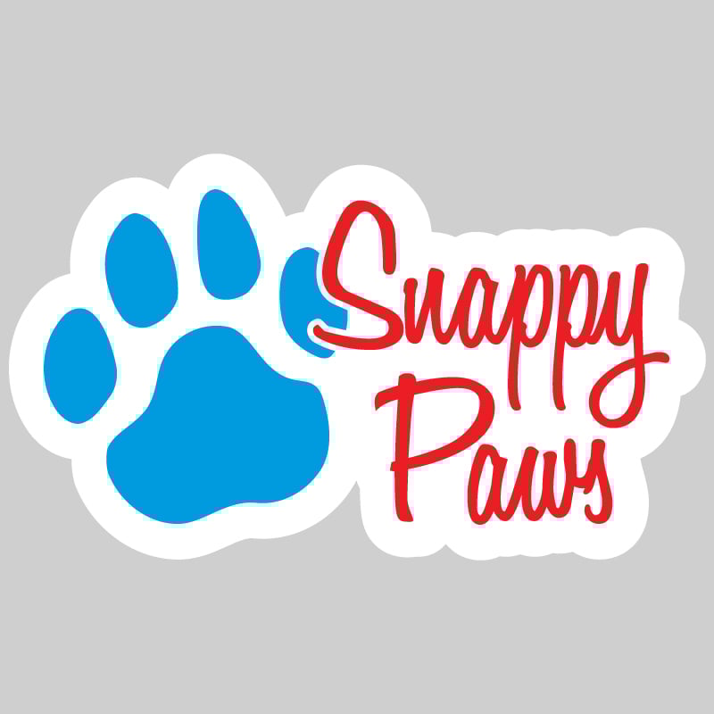 Logo for SNAPPY PAWS