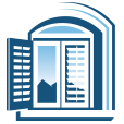 Logo for ROCKY MOUNTAIN SHUTTERS AND SHADES