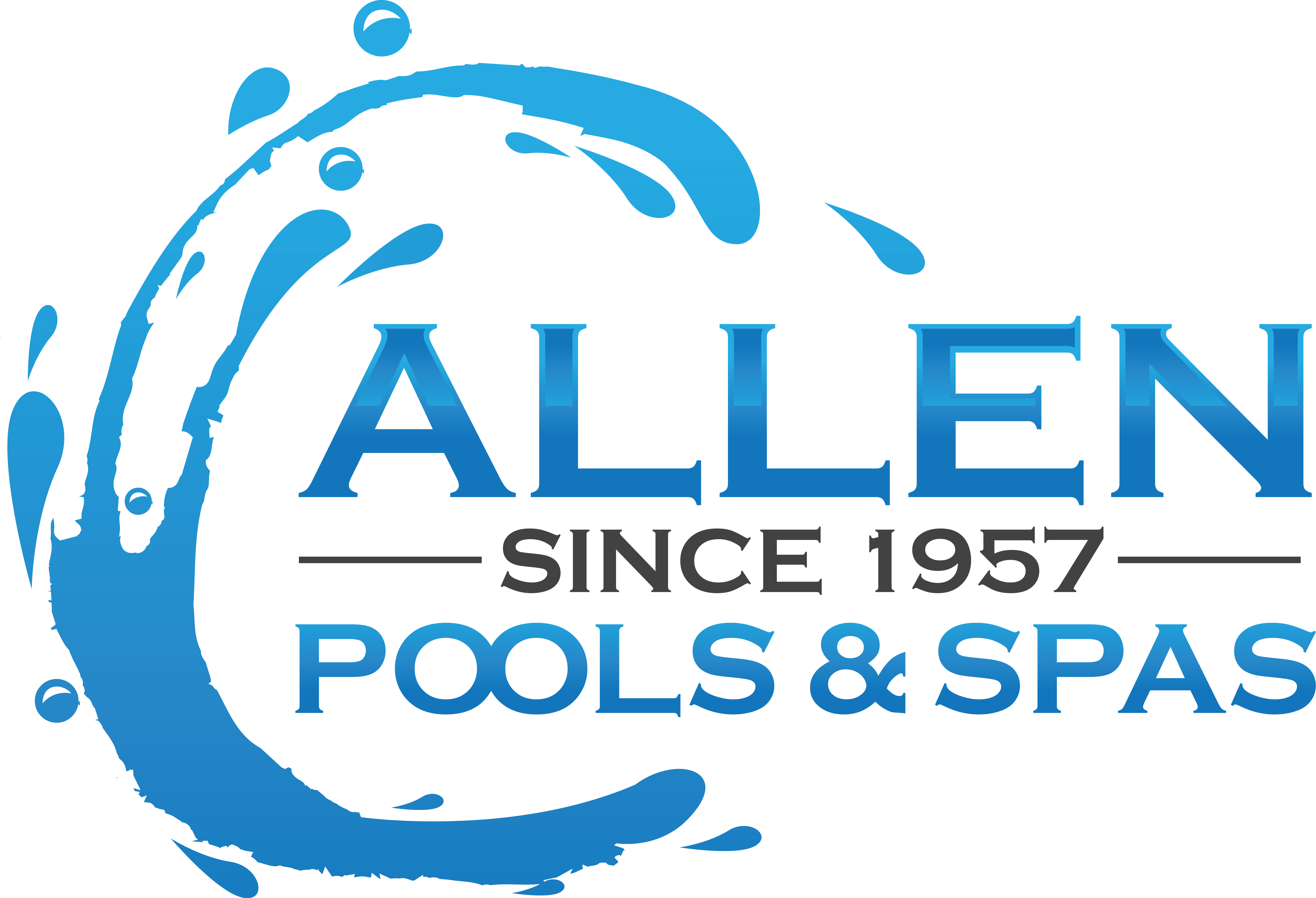 Allen Pools & Spas logo