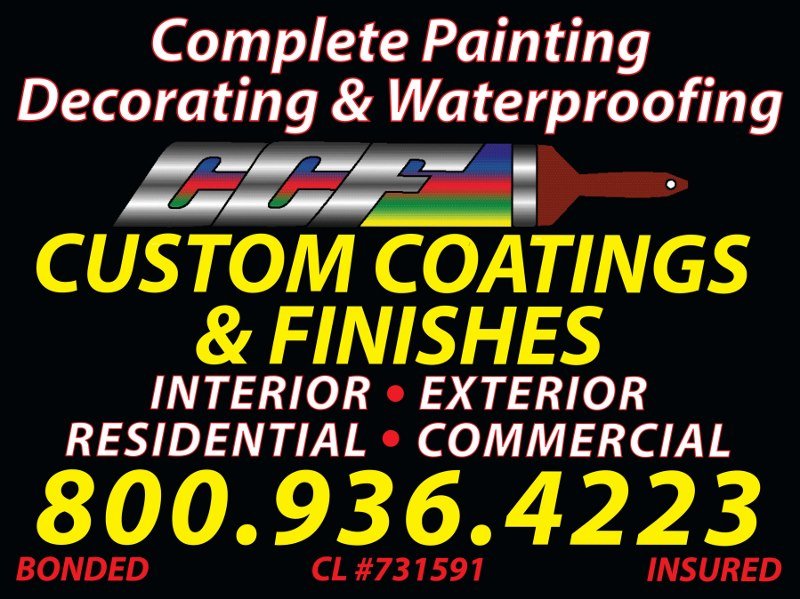 Logo for Custom Coating & Finishes