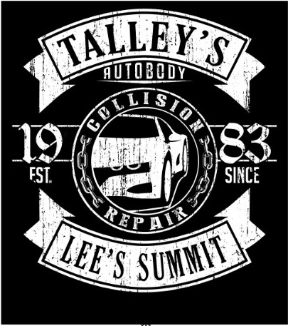 Logo for TALLEY'S TG AUTO BODY