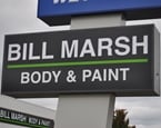 Logo for Bill Marsh Body Shop and Paint Center
