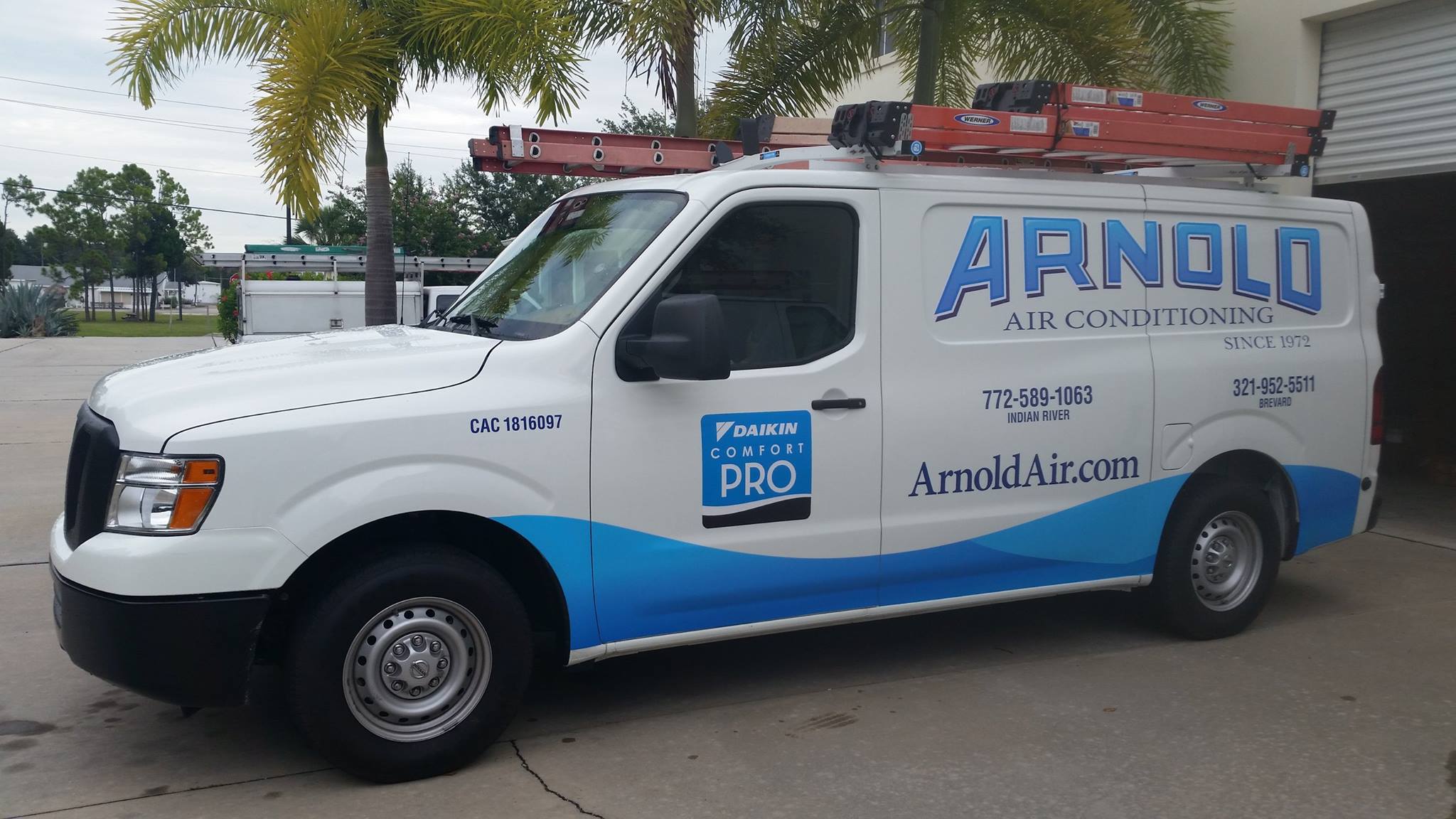 Logo for Arnold Air Conditioning Inc