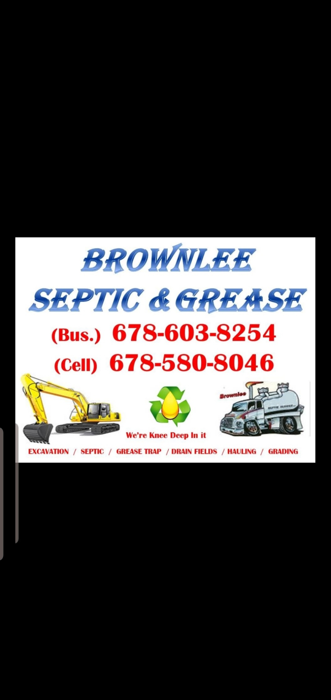 Logo for Brownlee Septic Tank Service