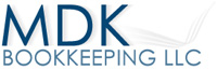 Logo for MDK Bookkeeping LLC