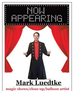 Logo for Magic of Mark Luedtke