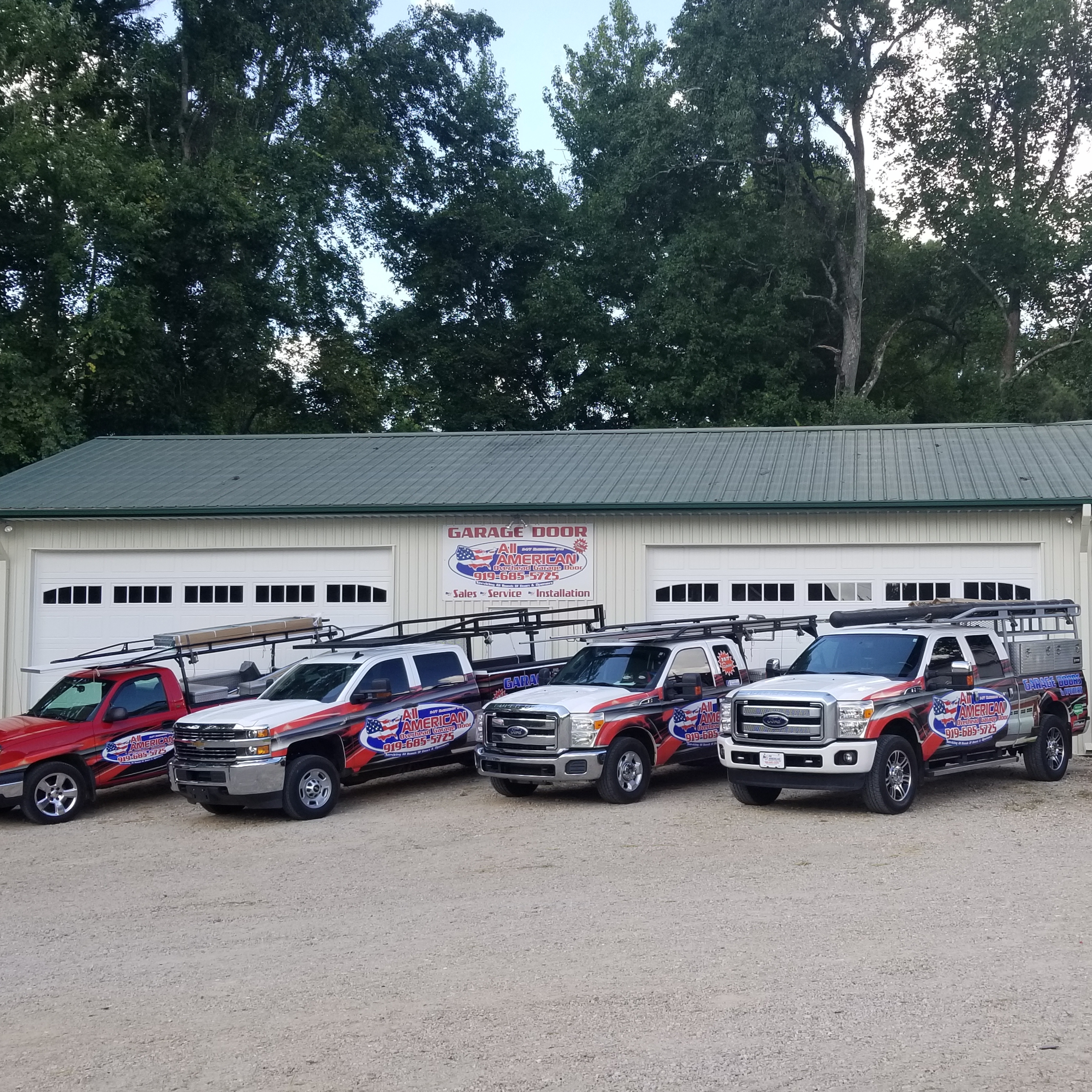 Logo for All American Overhead Garage Door