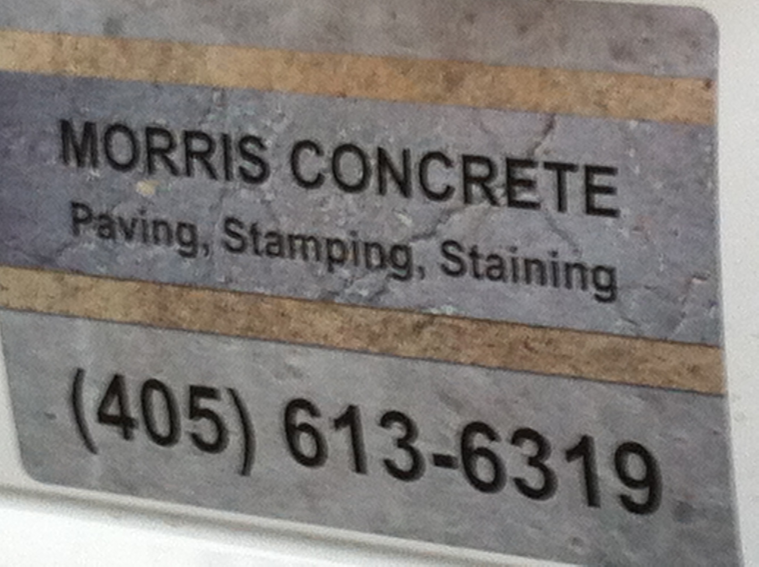 MORRIS CONCRETE logo