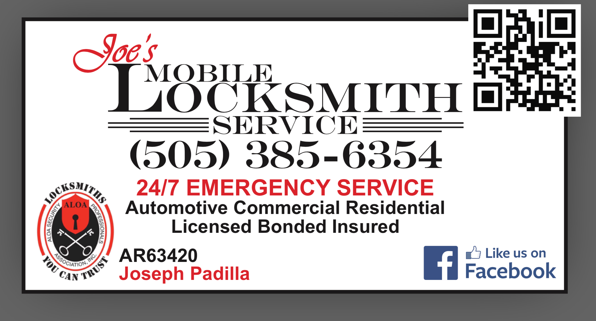 Avatar for Joe's Mobile Locksmith Service