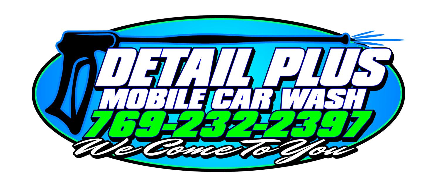 DETAIL PLUS MOBILE CAR WASH logo