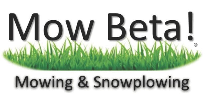 Mow Beta! Mowing & Snowplowing logo