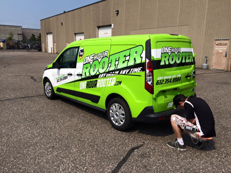 Logo for One Hour Rooter