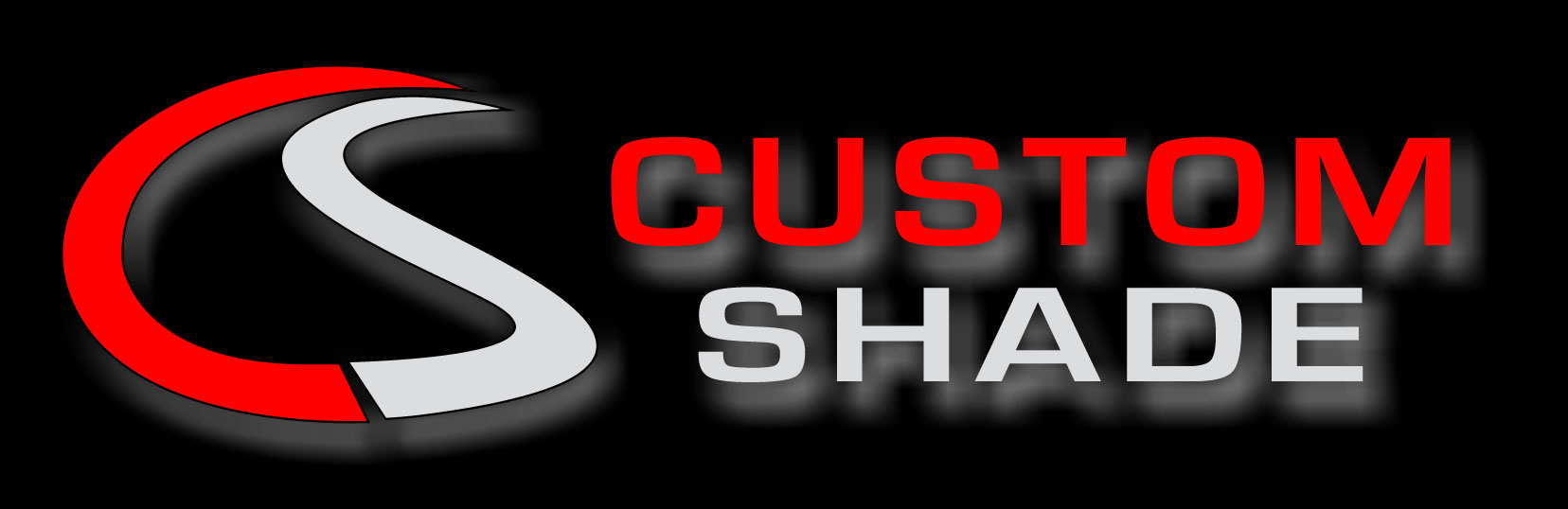 Custom Shade Window Tinting/Auto glass logo