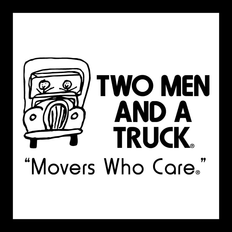 Logo for Two Men and a Truck