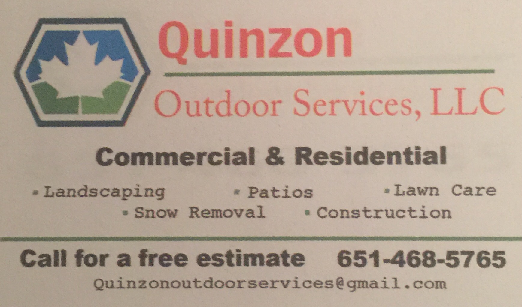 Quinzon Outdoor Services, LLC logo