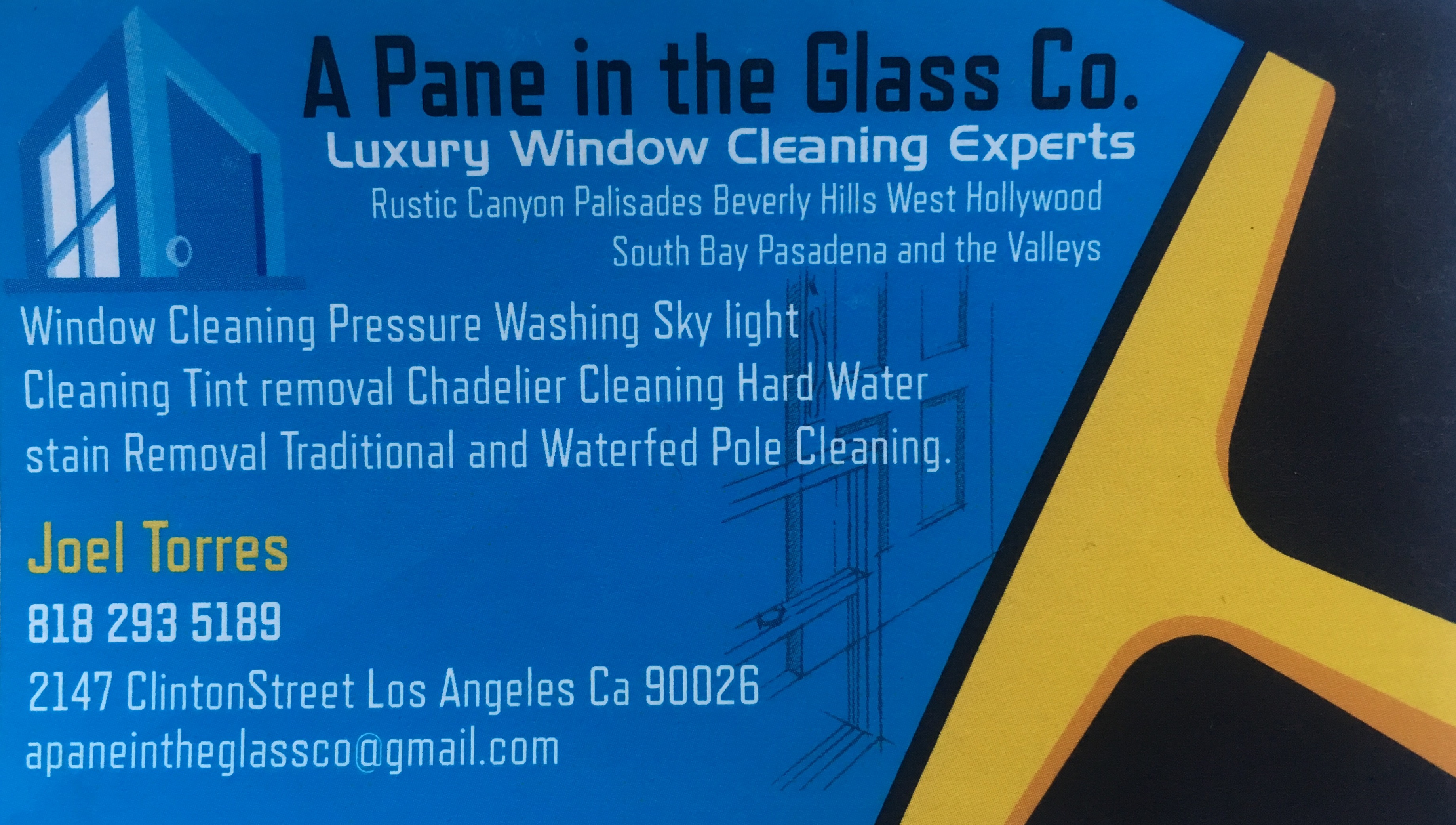 A Pane in the Glass Co logo