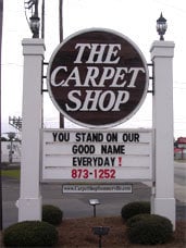 Logo for Carpet Shop