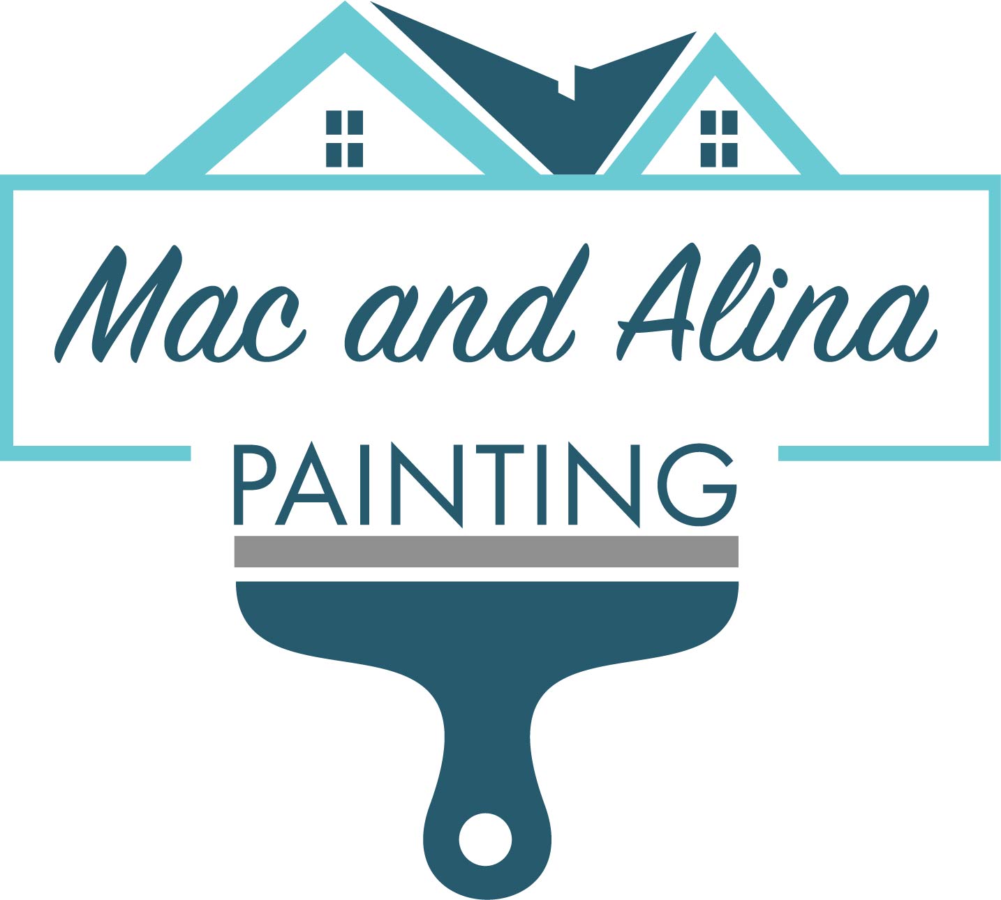Logo for Mac and Alina Painting, LLC