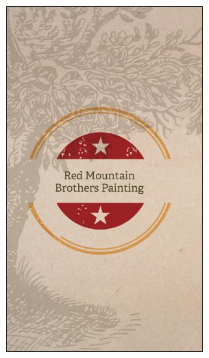 Red Mountain Brothers Painting Ltd. logo