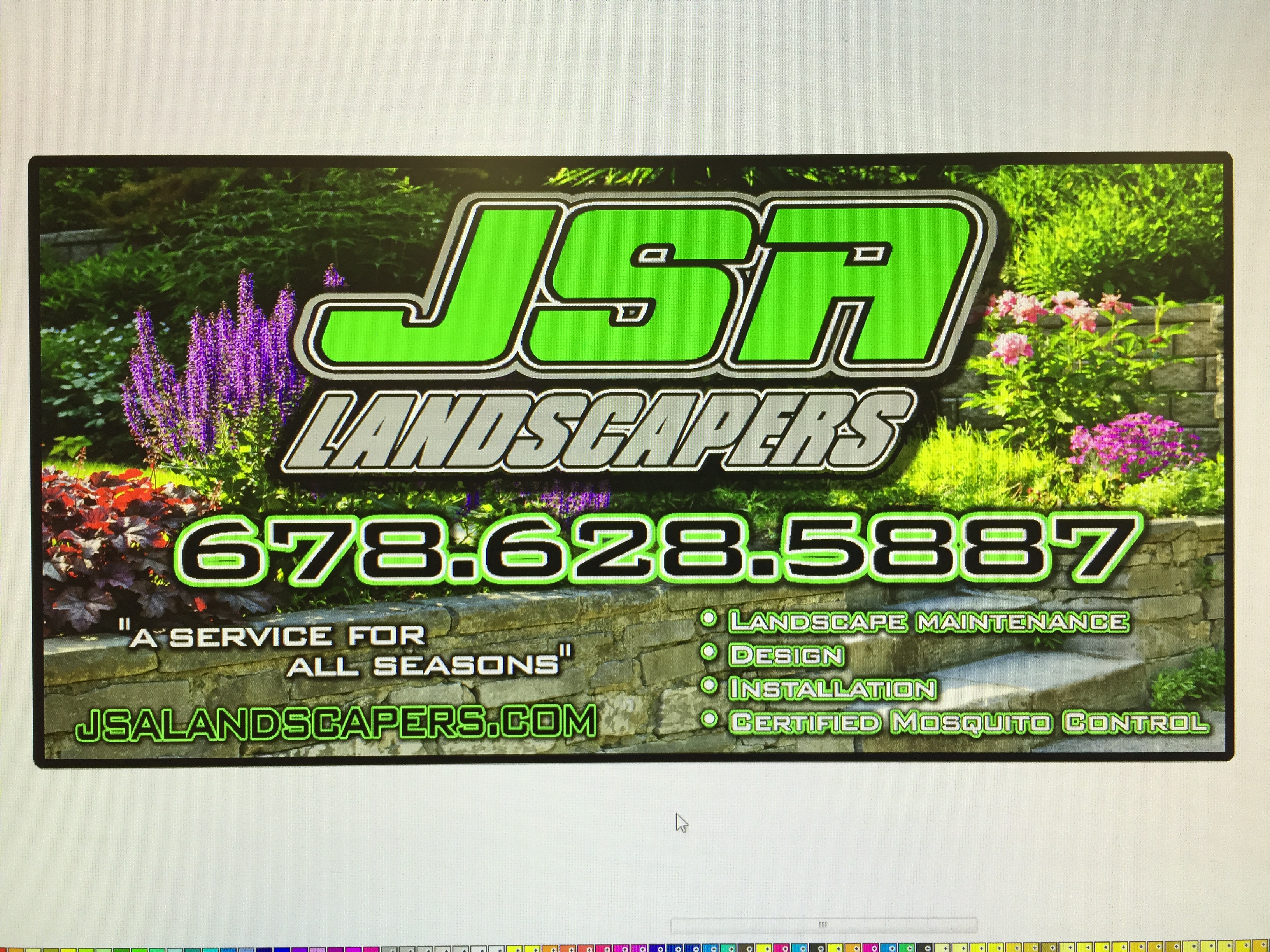 JSA Landscapers logo