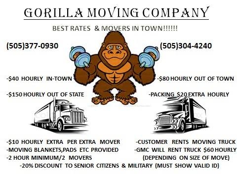 Gorilla Movers logo