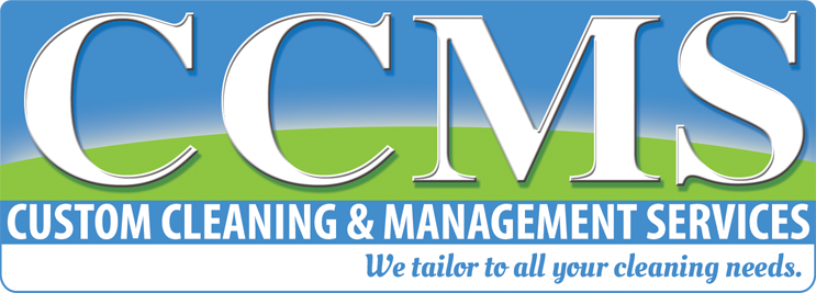 CUSTOM CLEANING & MANAGEMENT SERVICES logo