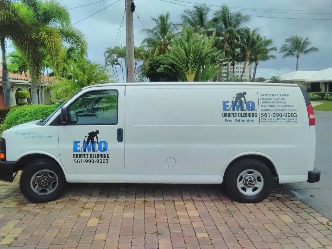 E.M.O. Carpet Cleaning logo