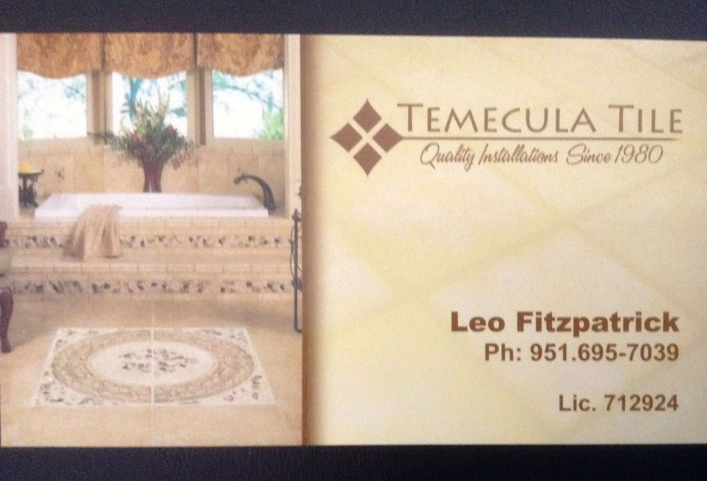 Logo for Temecula Tile