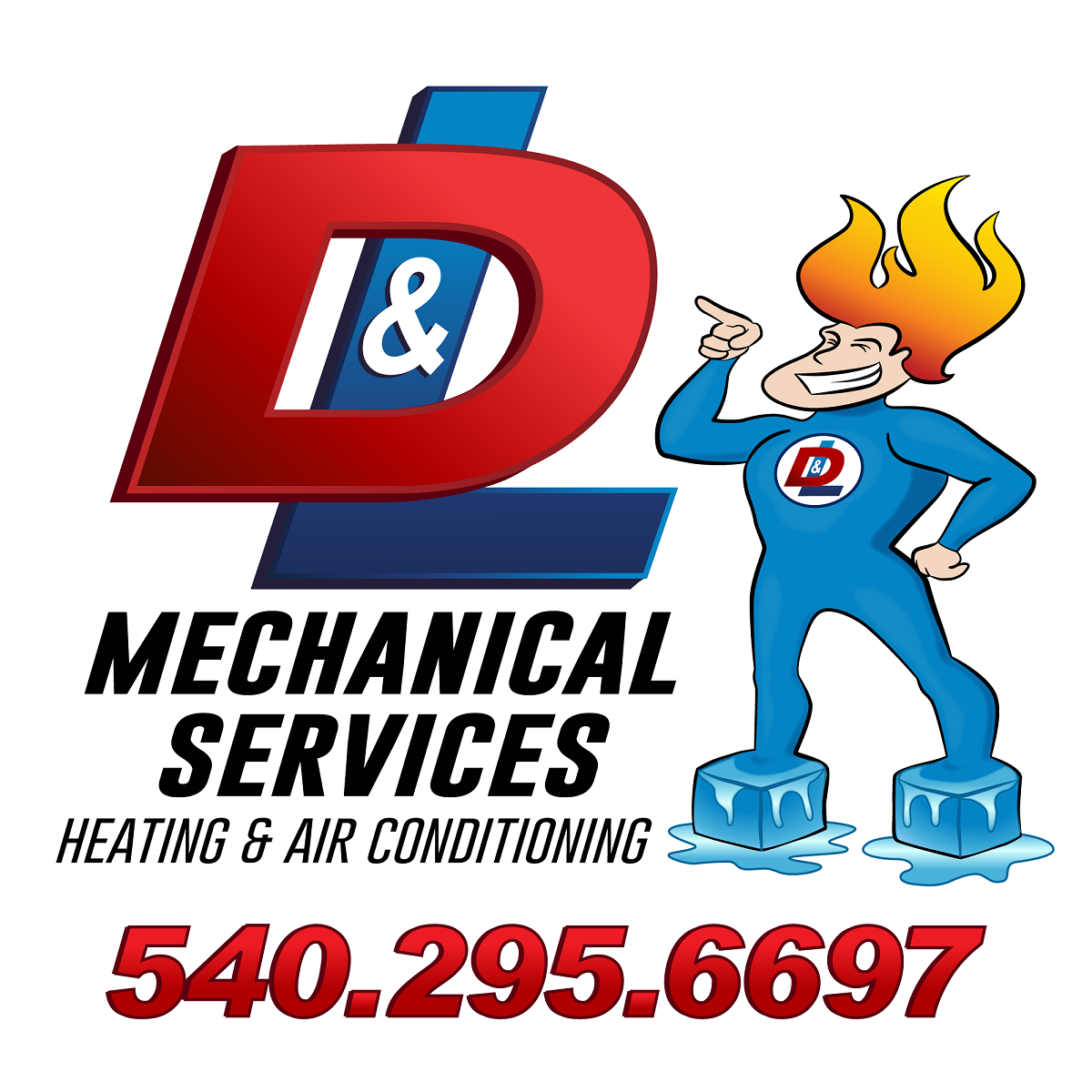 Logo for D and L Mechanical Services